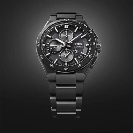 Seiko Astron "Night Black" SSH155J GPS Solar Erkek Kol Saati