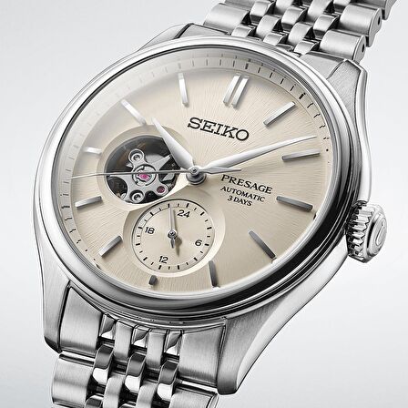 Seiko Presage Classic Series "Shiro-iro" Open Heart SPB469J Otomatik Erkek Kol Saati