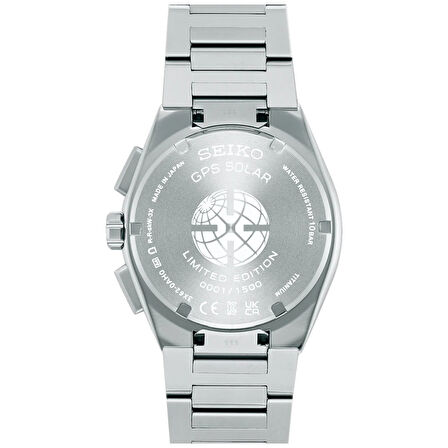 Seiko Astron Solar GPS Silver Tone SSJ037J1 Limited Edition Erkek Kol Saati