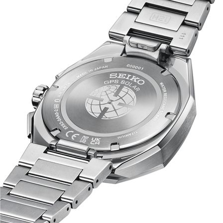 Seiko Astron HAB002J1 Kol Saati Solar GPS Safir Cam 10 ATM