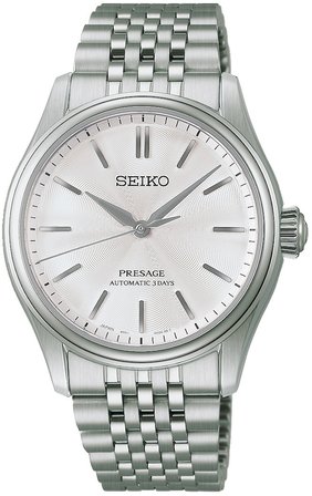 Seiko Presage Automatic Erkek Kol Saati Çelik Kordon 10 ATM Safir Cam