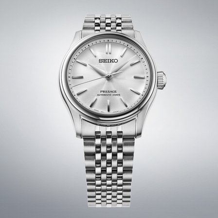 Seiko Presage Automatic Erkek Kol Saati Çelik Kordon 10 ATM Safir Cam