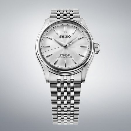 Seiko Presage Automatic Erkek Kol Saati Çelik Kordon 10 ATM Safir Cam