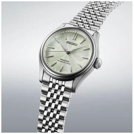 Seiko Presage HCC002J1 Otomatik Erkek Kol Saati Yeşil Kadran 38 mm