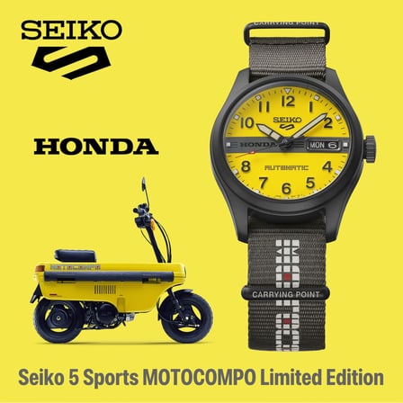 SEIKO 5 Sports X Honda Motocombo Limited Edition HDB010K1 Otomatik Erkek KOL SAATİ