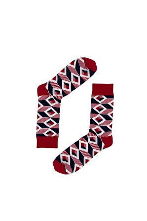 5'li Desenli Unisex Trend Çorap Desenli Uzun Çorap
