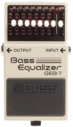 Boss GEB-7 Bass Ekolayzer Pedalı