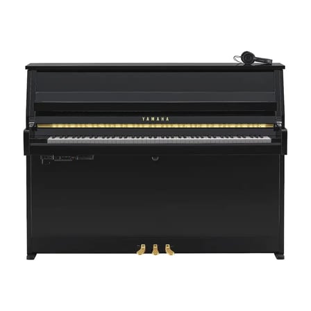 Yamaha B10 SC3 Silent Akustik Duvar Piyano (Parlak Siyah)