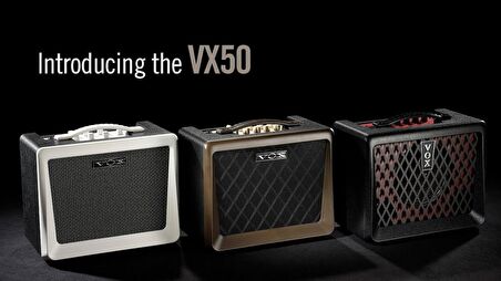 Vox VX50 50W 1x8 Bass Guitar Combo Amp BA Bas Gitar Amfisi