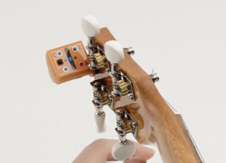 Korg MiniPitch Ukulele Tuner OR - Turuncu Ukulele için Akort Aleti