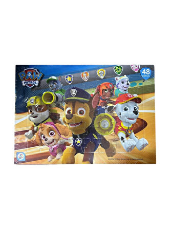 Laço kids paw patrol figürlü iki adet puzzle