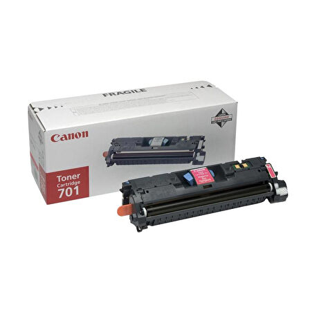 Canon CRG-701M (9285A003) Kırmızı Orijinal Toner 
