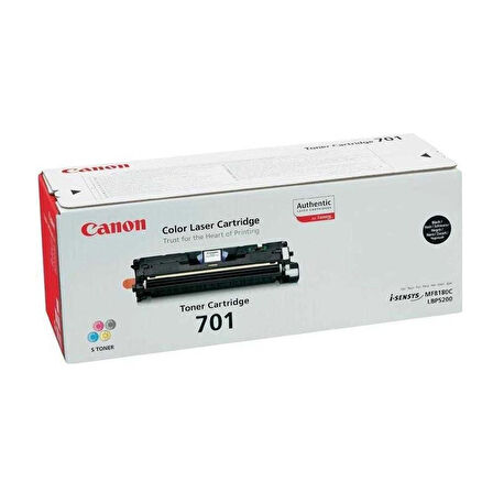 Canon CRG-701BK (9287A003) Siyah Orijinal Toner