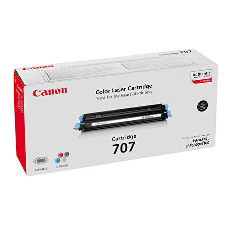 Canon CRG-707/9424A004 Siyah Orijinal Toner