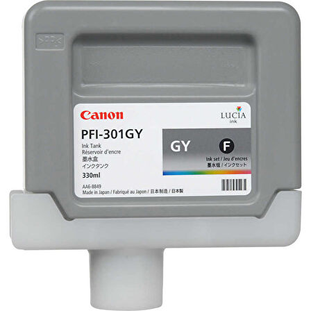 Canon PFI-301GY-1495B001 Gri Orijinal Kartuş