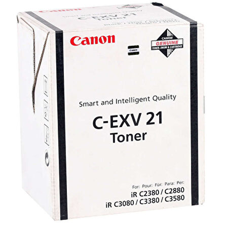 Canon C-EXV-21- 0452B002 Siyah Orijinal Fotokopi Toneri