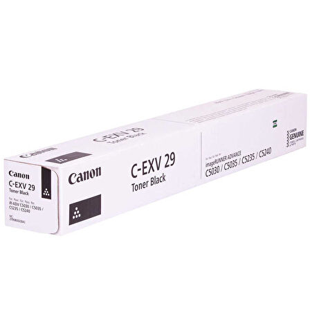 Canon C-EXV-29- 2790B002 Siyah Orijinal Fotokopi Toneri