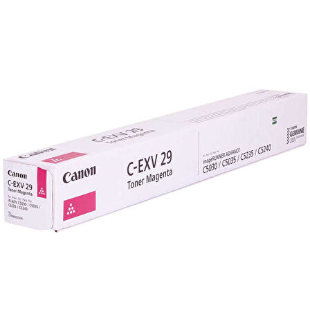 Canon C-EXV-29- 2798B002 Kırmızı Orijinal Fotokopi Toneri