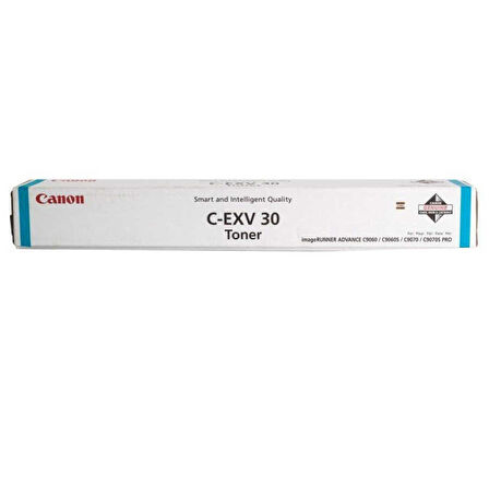 Canon C-EXV-30- 2795B002 Mavi Orijinal Fotokopi Toneri