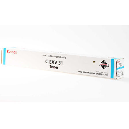 Canon C-EXV-31- 2796B002 Mavi Orijinal Fotokopi Toneri
