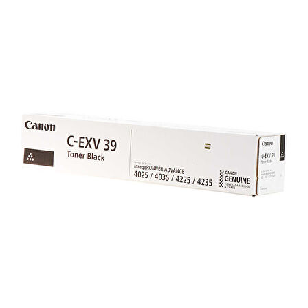 Canon C-EXV-39- 4792B002 Orijinal Fotokopi Toneri