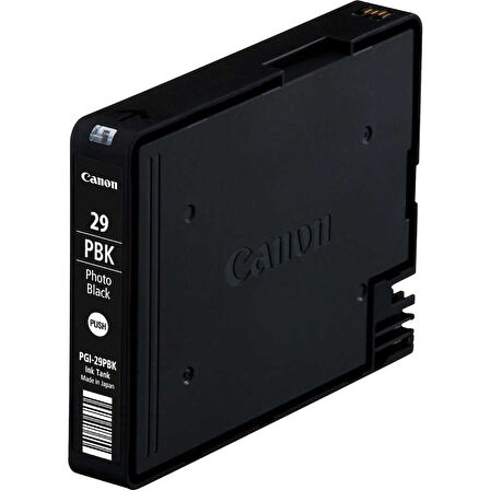 Canon PGI-29/4869B001 Foto Siyah Orijinal Kartuş
