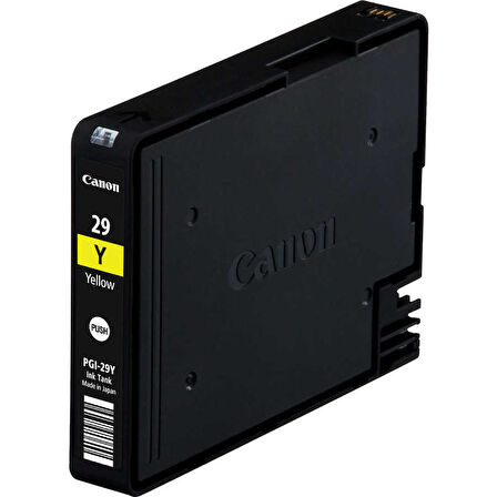 Canon PGI-29/4875B001 Sarı Orijinal Kartuş