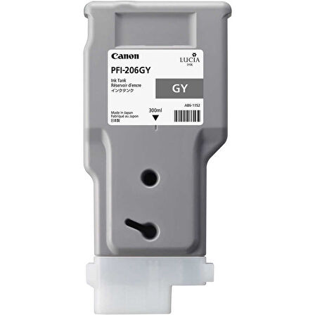 Canon PFI-206GY-5312B001 Gri Orijinal Kartuş