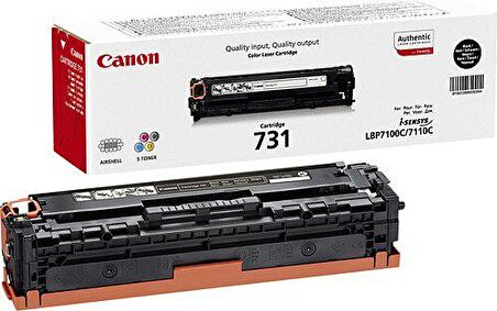 Canon CRG-731BK Black Siyah 1.400 Sayfa Toner LBP7110 MF628-8230-8280