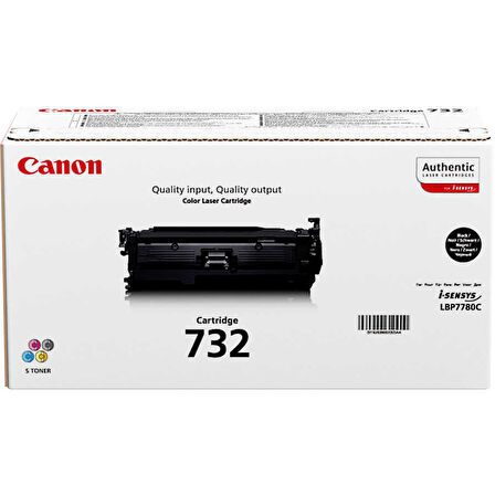 Canon CRG-732/6263B002 Siyah Orijinal Toner