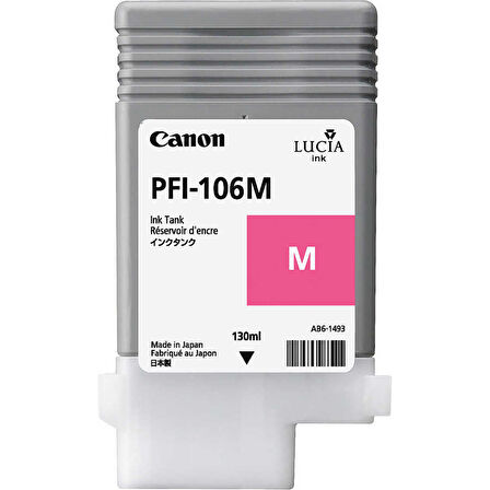 Canon PFI-106M-6623B001 Kırmızı Orijinal Kartuş