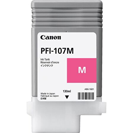 CANON 6707B001 PFI-107M MACENTA KARTUS (130 ML)IPF 670/IPF 680/IPF 685/IPF770/IPF 780/IPF 785