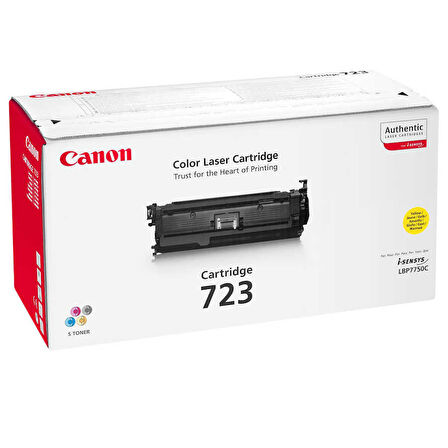 Canon CRG-723/2641B002 Sarı Orijinal Toner