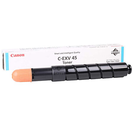 Canon C-EXV-45- 6944B002 Mavi Orijinal Fotokopi Toneri