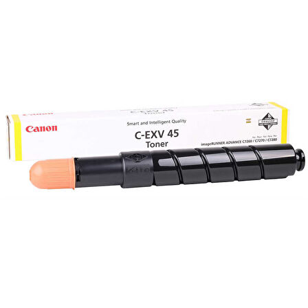 Canon C-EXV-45- 6948B002 Sarı Orijinal Fotokopi Toneri