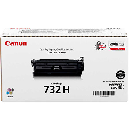 Canon CRG-732H/6264B002 Siyah Orijinal Toner Yüksek Kapasiteli