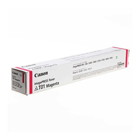 Canon T01-8068B001 Kırmızı Orijinal Toner
