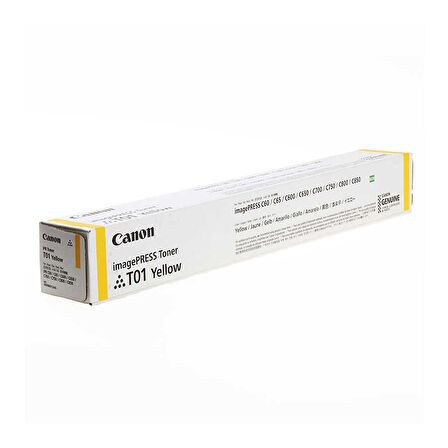 Canon T01-8069B001 Sarı Orijinal Toner