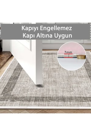 2 li Banyo Paspası, Yumuşak Banyo Halısı, Kaymaz Tabanlı, Yıkanabilir - 60x100 - 50 x60