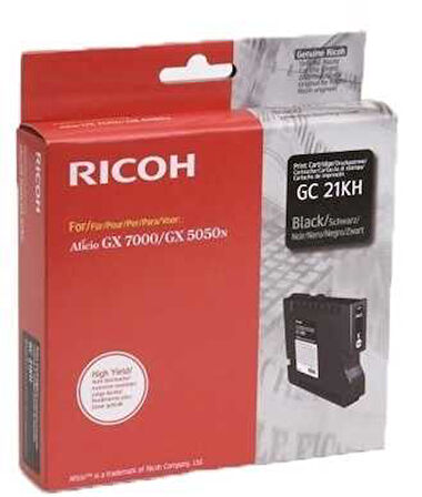 Ricoh Aficio GC-21KH Siyah Orijinal Kartuş
