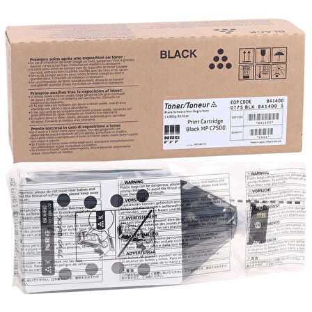 Ricoh Aficio MP-C6000 Siyah Orijinal Fotokopi Toner