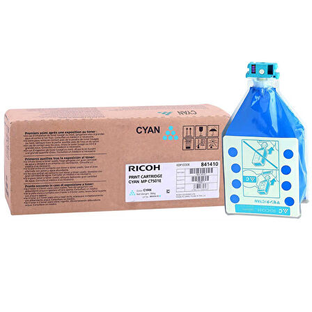 Ricoh Aficio MP-C6501 Mavi Orijinal Fotokopi Toner