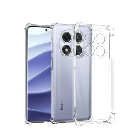 Xiaomi Redmi Note 14 Pro 5G Kılıf Lüx Şeffaf Silikon