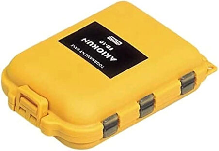 Meiho FB-10 Akiokun Tackle Box Malzeme Kutusu Sarı