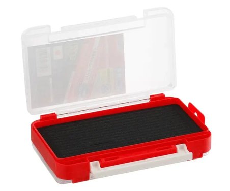Meiho Run Gun Case 1010W-1 Çift Taraflı Evalı LRF Kutusu - Balıkçılık Malzemesi Organizer -Kırmızı