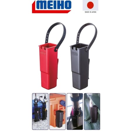 Meiho Lure Holder Yem Tutucu Aparat - Kutu/Tekne Tipi - Siyah