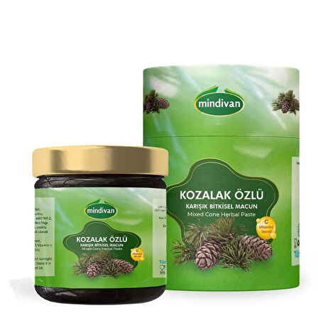 Kozalak Macunu 240 gr - Kozalak Özlü Macun Selvi Kozalağı C Vitamini İlaveli