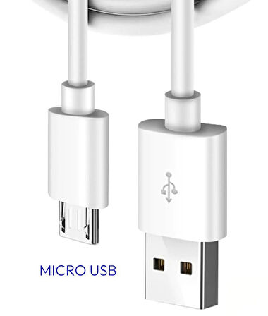 Realme C21 C21y C25Y 5i Uyumlu Micro USB Şarj Kablosu 1 Metre