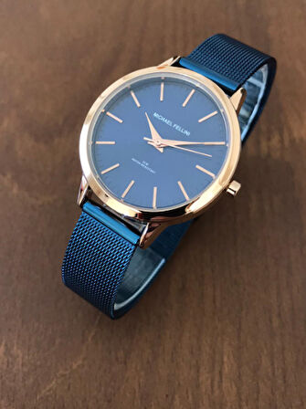 Michael Fellini Hasır Çelik Kadın Kol Saati 