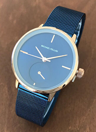 Michael Fellini Hasır Çelik Kadın Kol Saati 